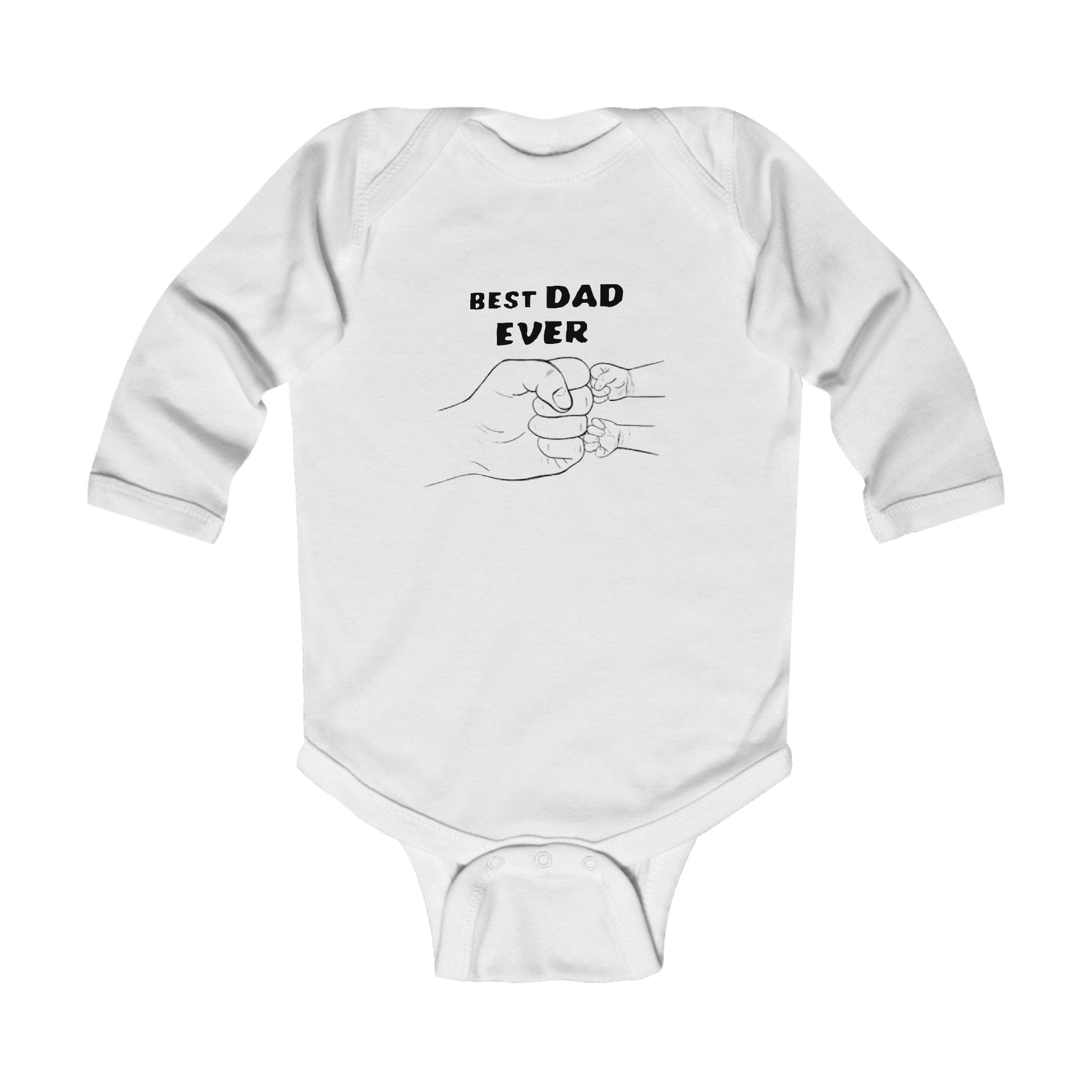 Best DAD ever | Infant Long Sleeve Bodysuit